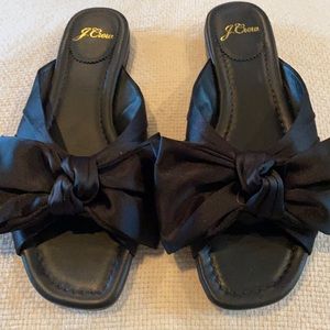 Jcrew flats with bow